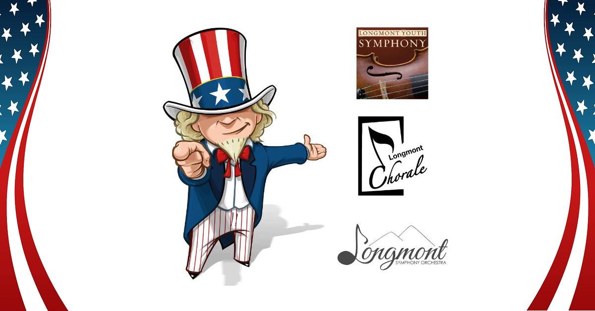 Longmont Chorale joins the LSO for their annual 4th of July concert!