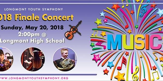 Longmont Youth Symphony: 2018 Finale Concert – May 20