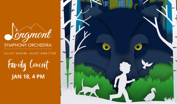 Longmont Symphony Family Concert: Carnival of the Animals and Peter & The Wolf – JAN 18