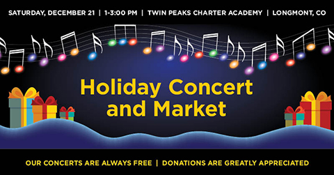 Longmont Concert Band: Holiday Concert and Market – Dec 21
